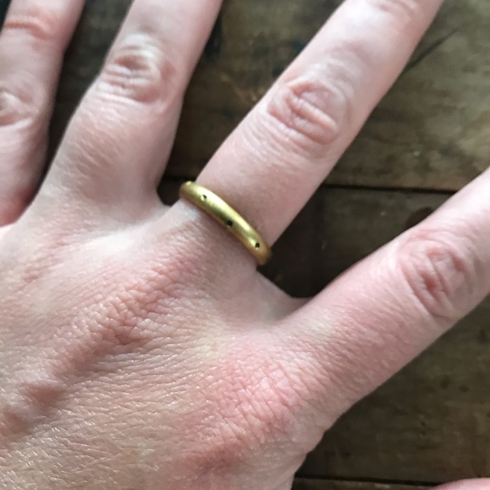 Stacker Ring Gold Tone - image 2